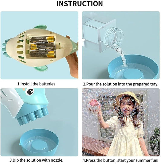 Pistola de Burbujas Maquina de Burbujas